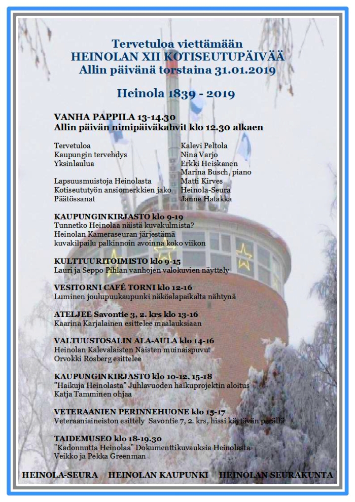 Allinpäivän ohjelma 2019